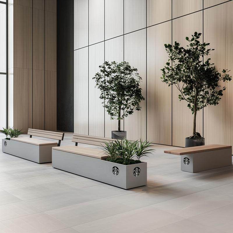 Outdoor Furniture Italian - Итальянская креативная уличная скамья для сада,