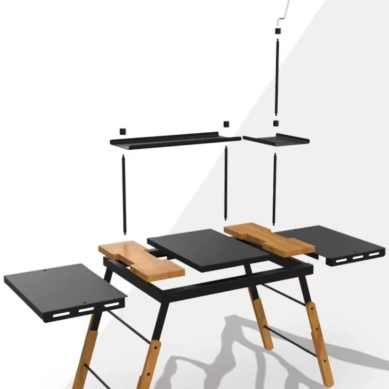 Outdoor Furniture Warehouse - SM-IGTN Современный алюминиевый портативный кухонный стол