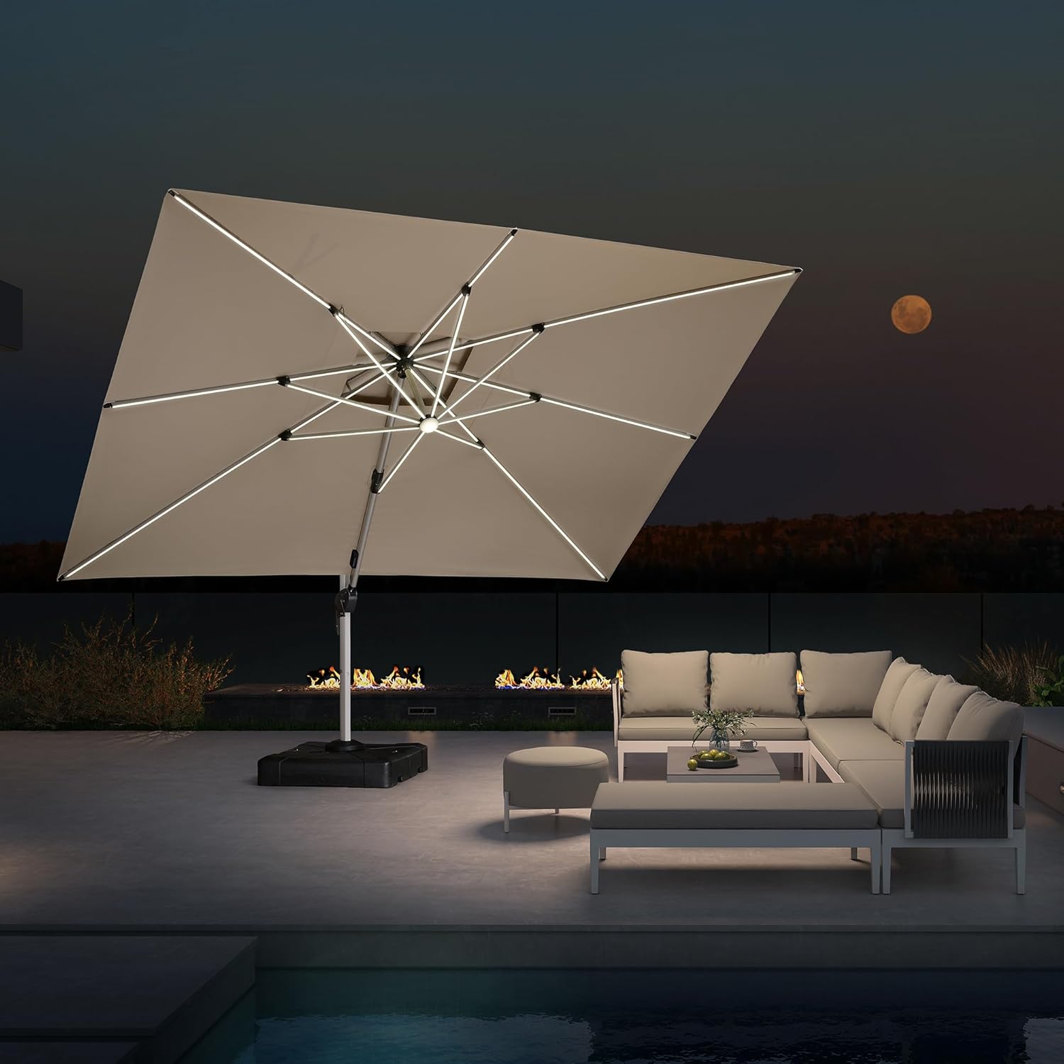Outdoor Furniture Umbrella - Зонт для патио 10' x 13'