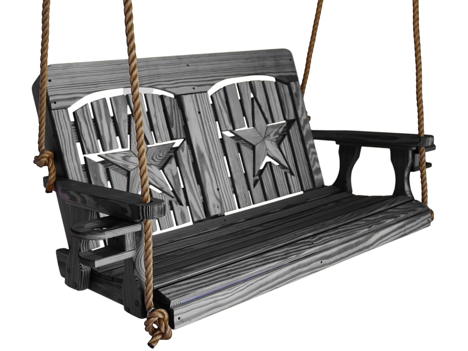 Outdoor Furniture Yellow - Подвесные качели для веранды 4 фута,