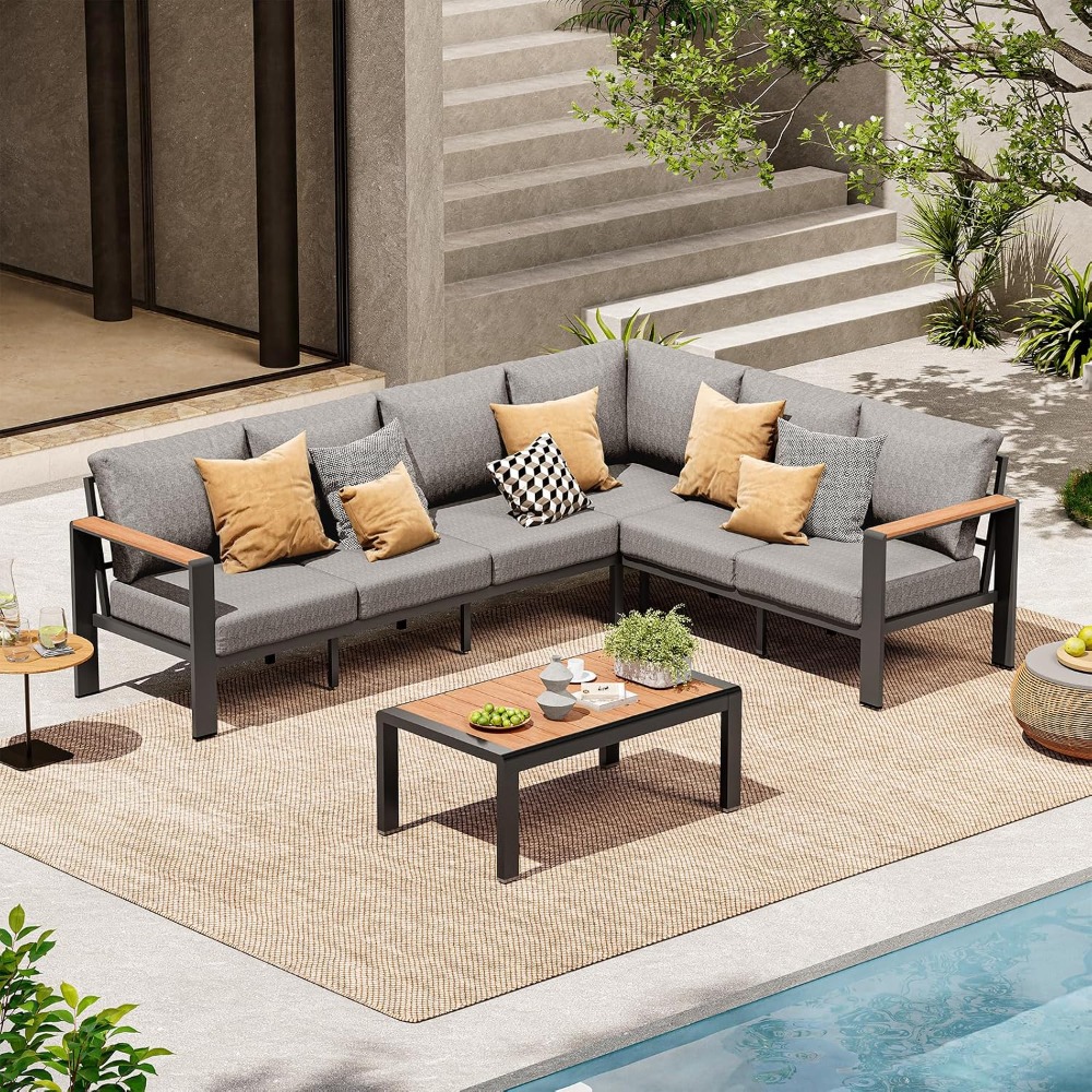 Outdoor Furniture In Sale - Набор уличной мебели из алюминия на