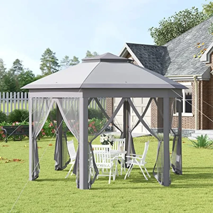 Палатка-шатер 11' x 13' с боко – обзор и цена Gazebo Pop Up