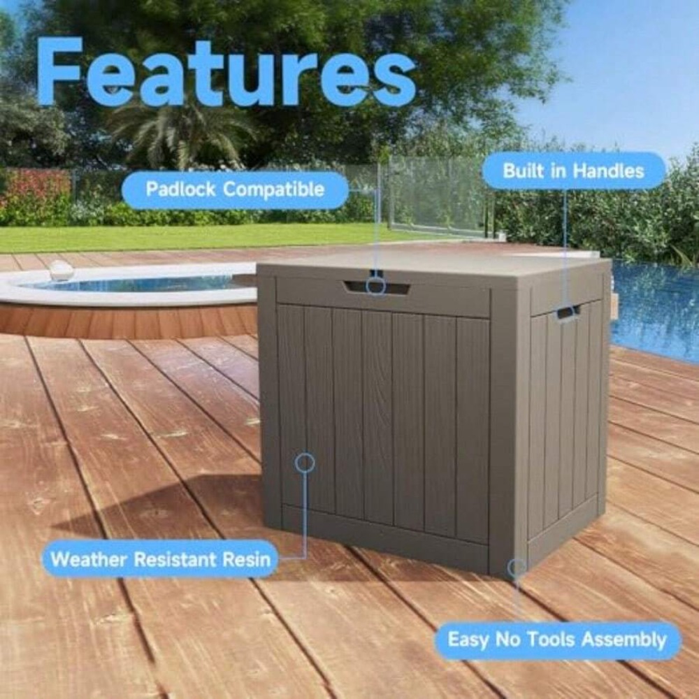 45-галлонный ящик для хранения – обзор и цена Outdoor Furniture For Pool
