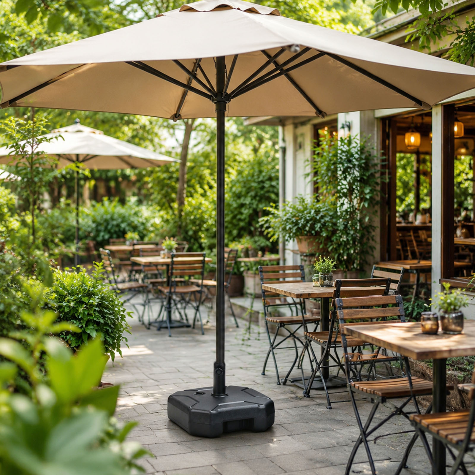 Наполняемая водой/песком утяже – обзор и цена Outdoor Furniture Umbrella