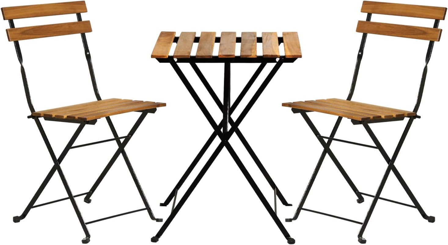 Складной комплект для патио из – обзор и цена Outdoor Furniture Wooden