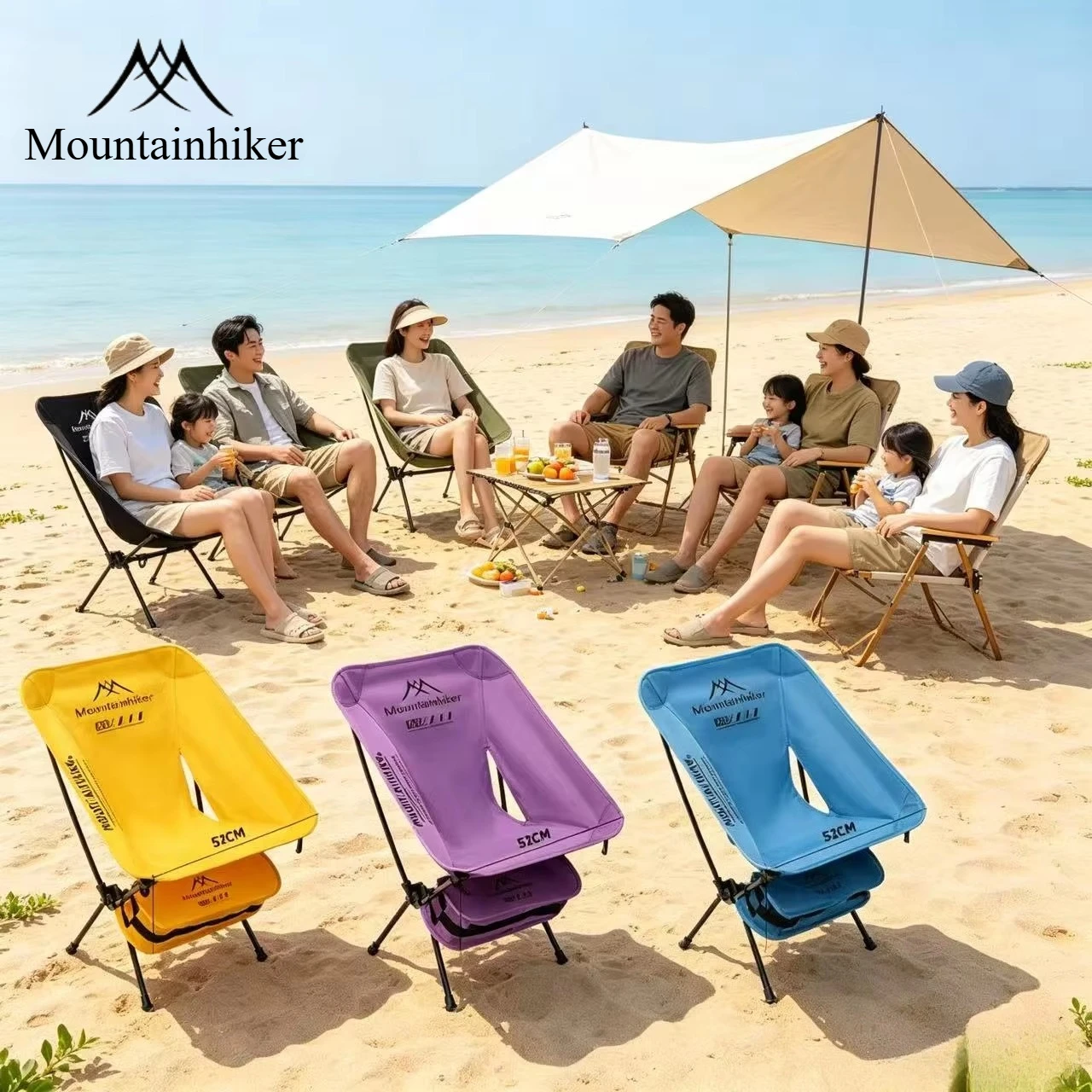 Ультралегкое складное кресло-л – обзор и цена Outdoor Furniture Yellow