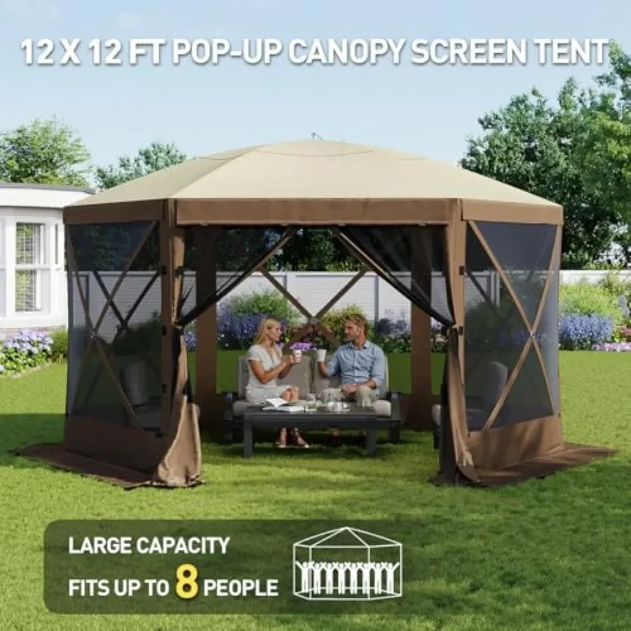 Палатка-шатер Pop-Up 6-сторонн – обзор и цена Gazebo Pop Up