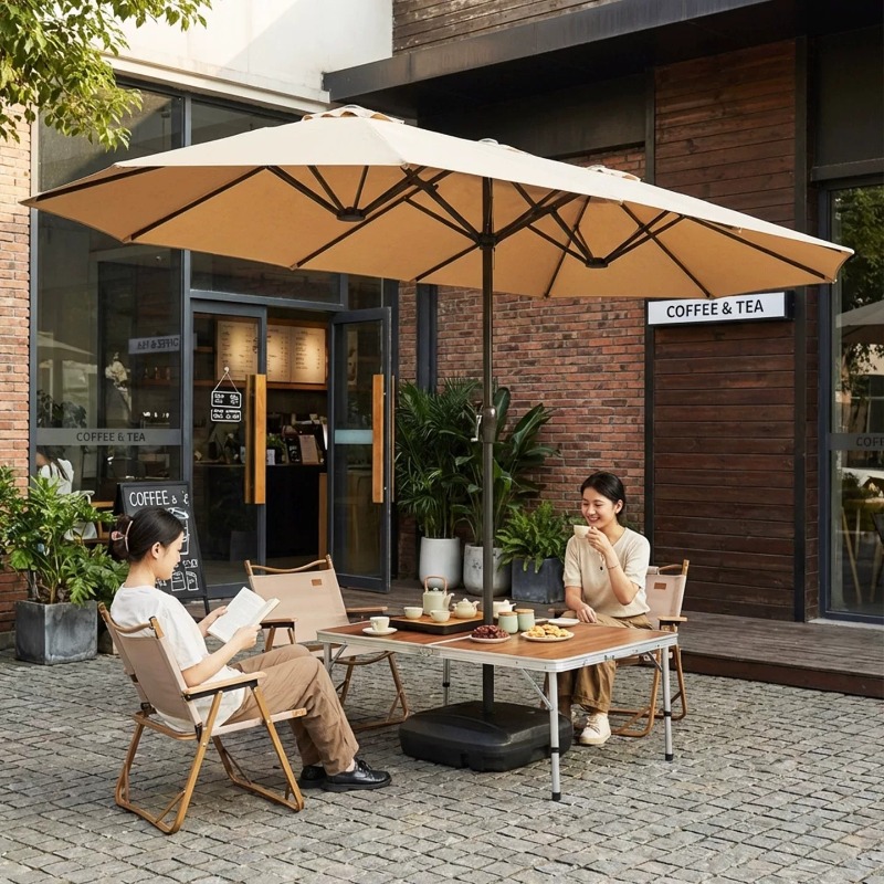 Уличный зонт от солнца с больш – обзор и цена Outdoor Furniture Umbrella