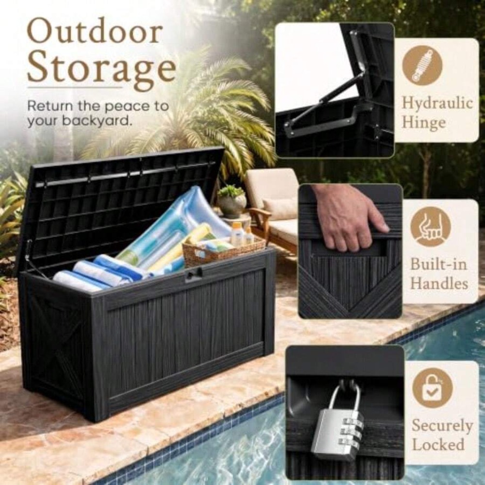 Ящик для хранения на открытом  – обзор и цена Outdoor Furniture For Pool