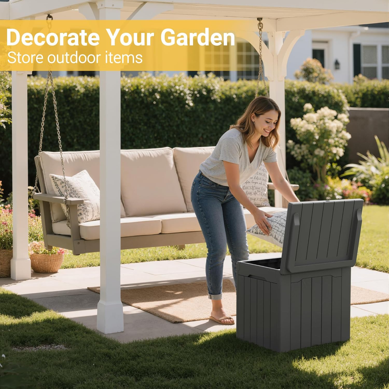 Ящик для хранения на открытом  – обзор и цена Outdoor Furniture For Pool