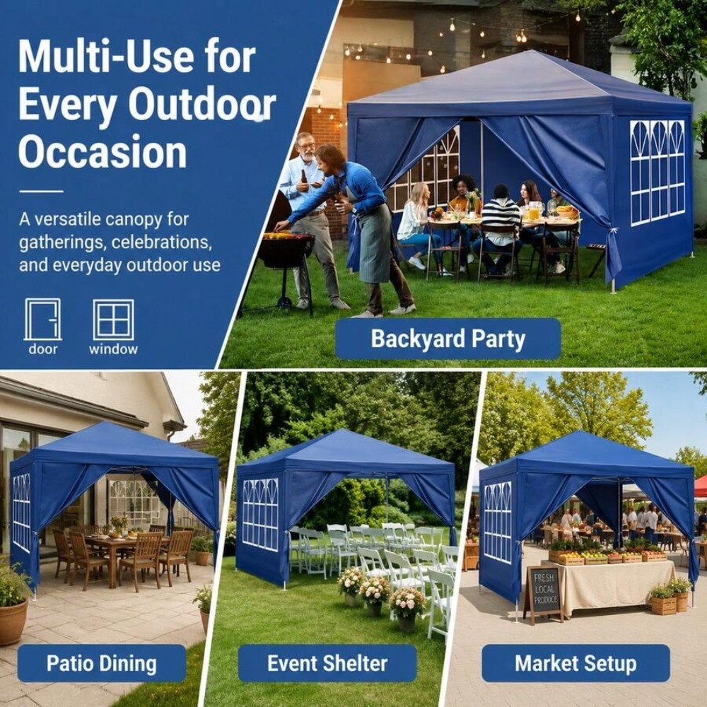 Палатка-шатер 10x10 футов с се – обзор и цена Gazebo Pop Up